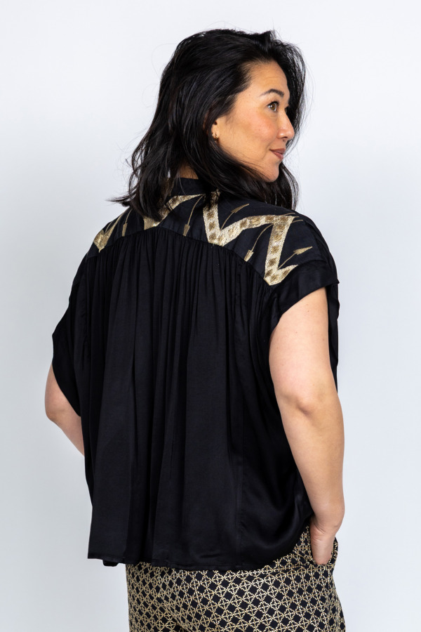 Greek Archaic Kori blouse - Afbeelding 2