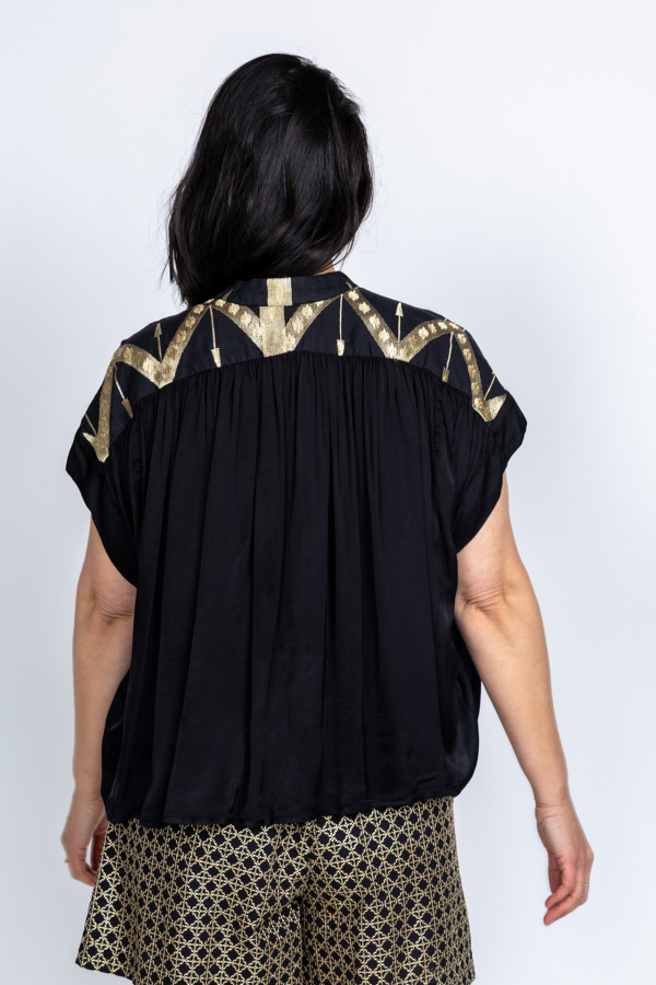 Greek Archaic Kori blouse - Afbeelding 3